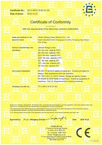 ce certificate