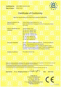 ce certificate