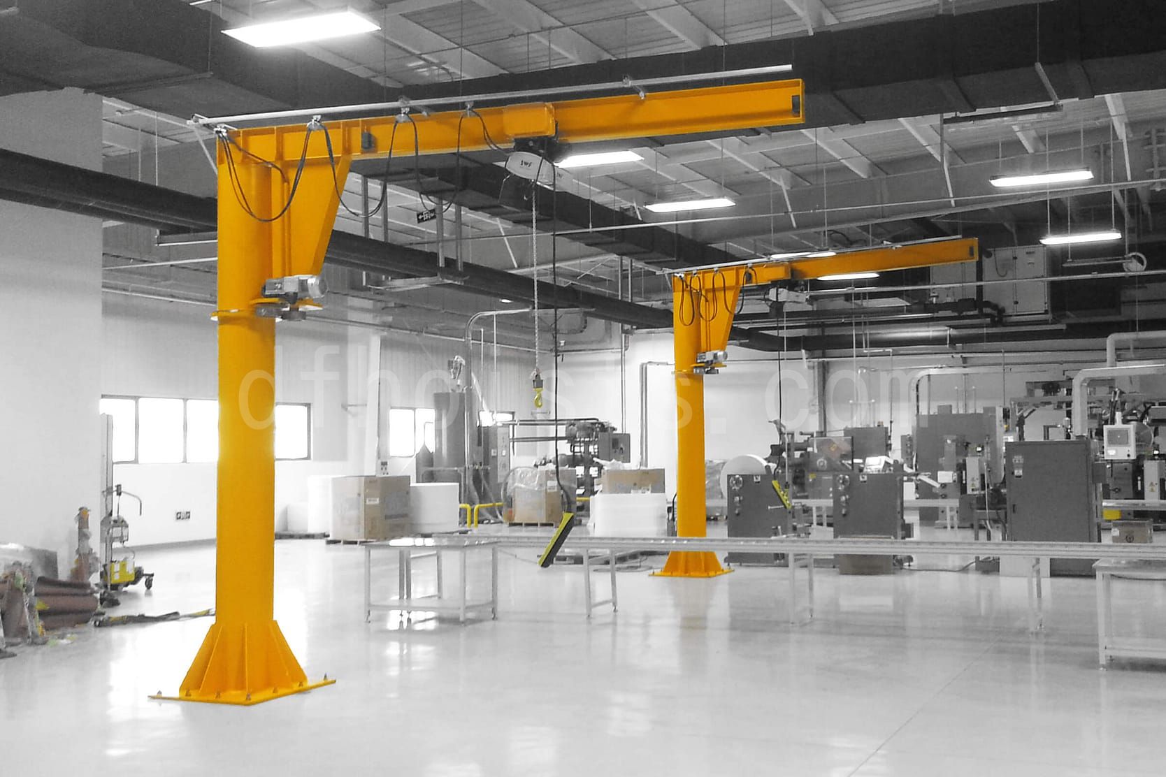 Freestanding Jib Cranes Manufacturer Cost Effective DFHOIST