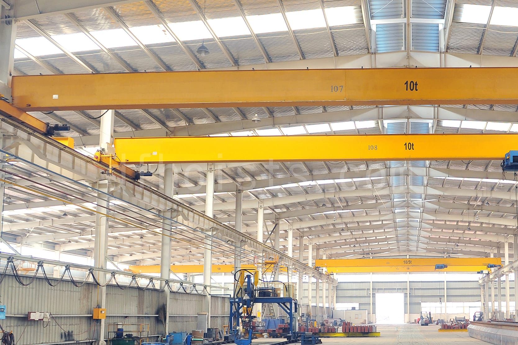 FEM Standard Single Girder Overhead Cranes Manufacturer Dafang Crane