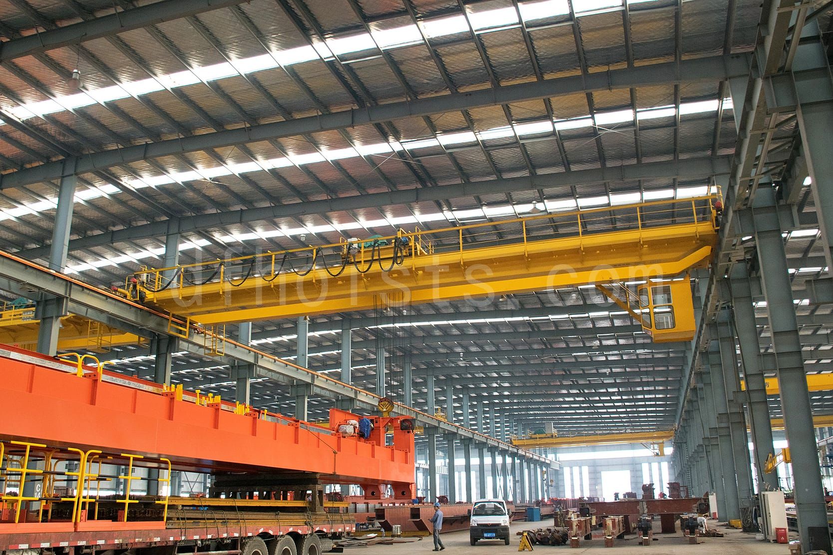 FEM Standard Winch Trolley Overhead Cranes Manufacturer Dafang Crane