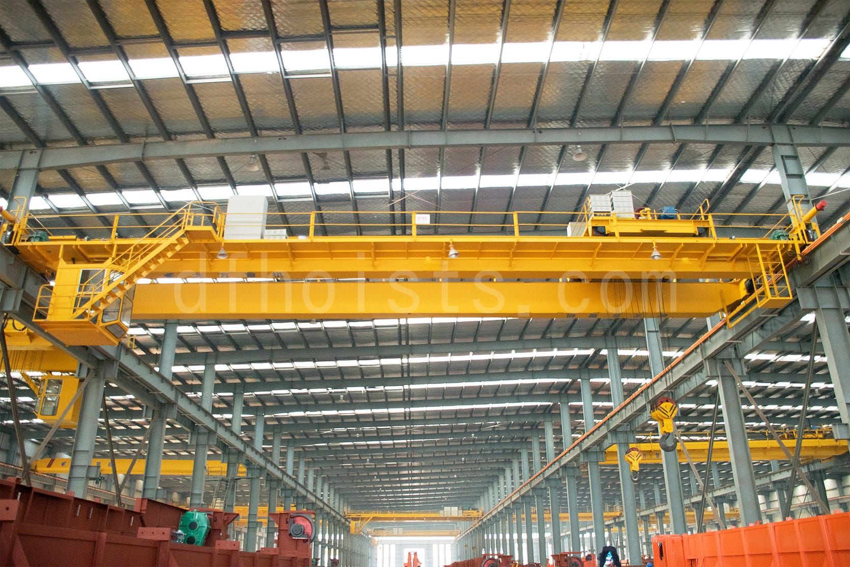 FEM Standard Winch Trolley Overhead Cranes Manufacturer Dafang Crane
