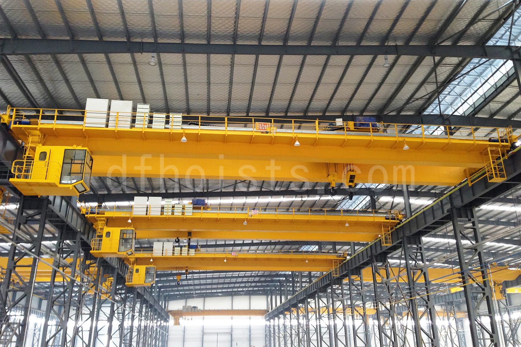 FEM Standard Winch Trolley Overhead Cranes Manufacturer Dafang Crane