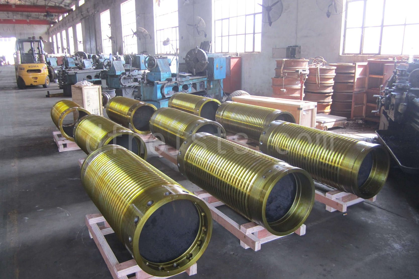 FEM Standard Wire Rope Drums Manufacturer Dafang Crane