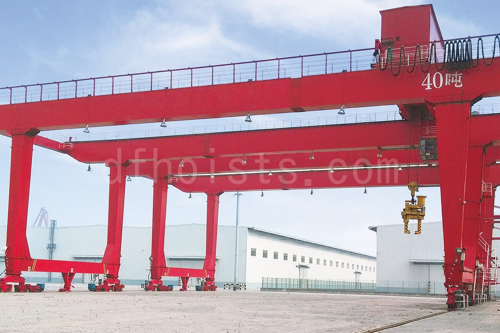 FEM Standard RTG&RMG Container Gantry Cranes Manufacturer Dafang Crane