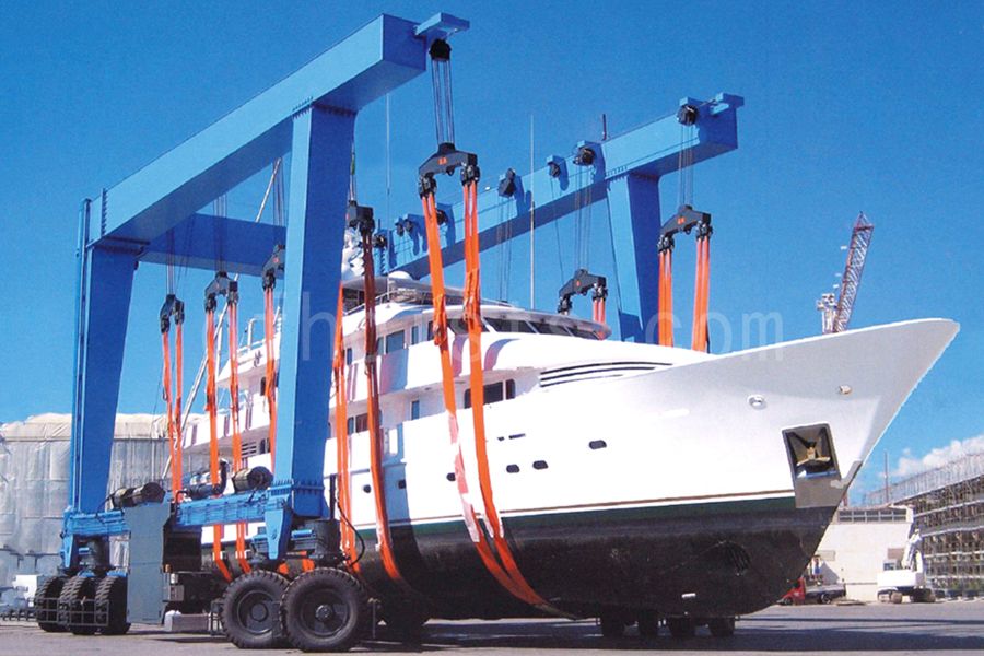 FEM Standard Mobile Boat Hoists Manufacturer Dafang Crane